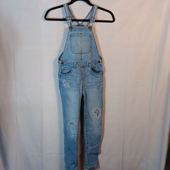 OshKosh B'gosh Girl's Denim Overalls - Picture 7 of 7